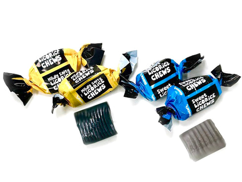 2Lb SweetGourmet English Style Sweet Licorice Toffees | Individually Wrapped |