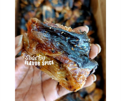 Generic 1.09LB 10 5LB 1 Smoked Dry Catfish | Pieces | With No Heads WITH Authentic Pounded Yam Iyan Instant | BAG
