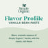 4 Simply Organic Vanilla Bean Paste, Ounce Jar, Certified Organic, Kosher, Vegan, Non-GMO Rich Soft Paste, Warm Woody