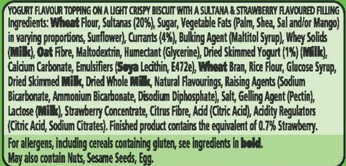 Go Ahead Twinpack 35 (Pack 24) Strawberry Yogurt Breaks g