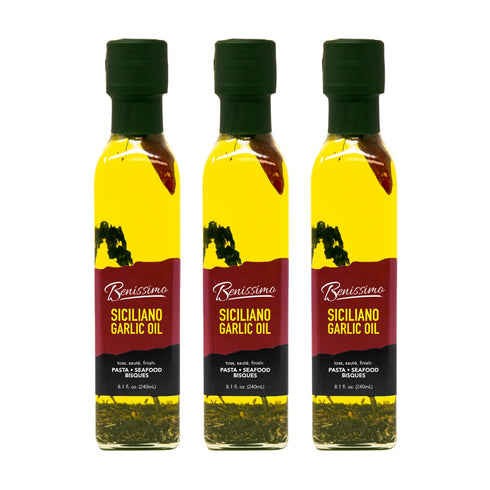 Benissimo Oil, Siciliano, 8.10-Ounce (Pack of 3)
