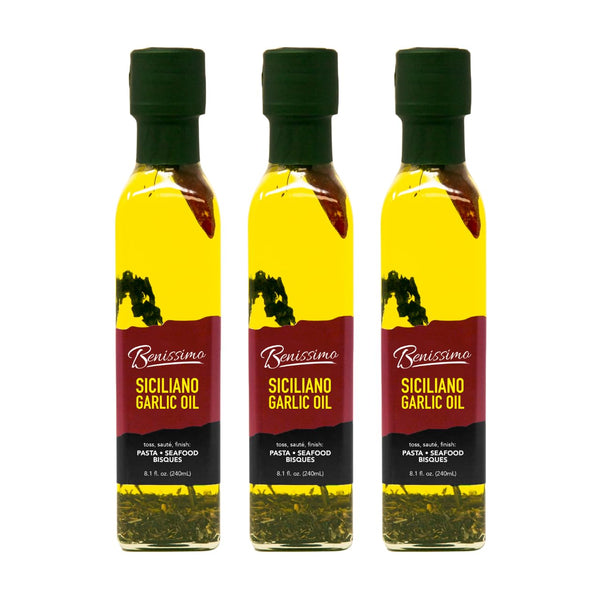 Benissimo Oil, Siciliano, 8.10-Ounce (Pack of 3)