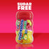 50 Pack 6 Mentos Sugar Free Gum, Red Fruit Lime, Piece Bottle