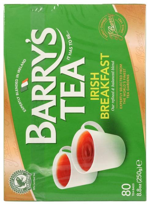 Barrys 80's 8.8 OZ (Pack 6) Irish Breakfast Tea