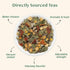 (50+ 3.5 oz) VAHDAM, Chamomile Mint Citrus Green Tea Leaves Cups, Essential Herbs | Green Tea Leaves, Chamomile