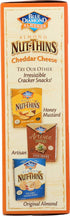4.25 oz (pack 2) Blue Diamond Growers - Almond Nut-Thins Nut & Rice Cracker Snacks Cheddar Cheese