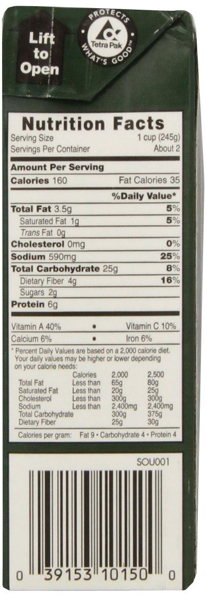 17.6-Ounce (Pack 6) Colavita Minestrone Soup, Boxes