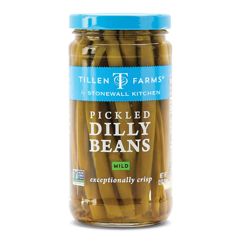 tillen farms Mild Dilly Beans, 12 oz