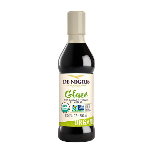 De Nigris Organic Glaze With Balsamic Vinegar Of Modena 8,5 Oz (250ml)