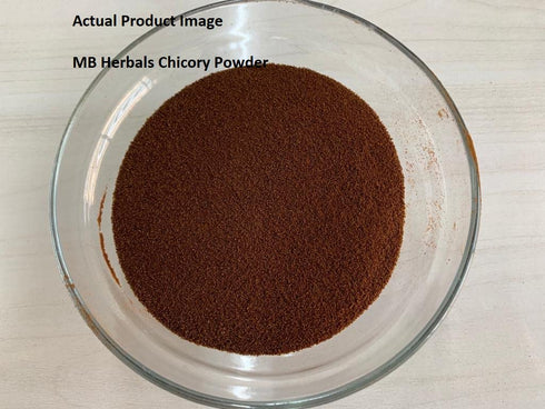 MB Herbals Instant Chicory Root Powder 227 Gram - Roasted & Granulated, Gluten Free, Dissolves in Hot Water