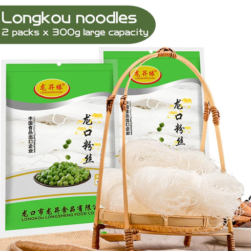Toega 21.16oz noodles600g Glass Noodles Stir fried dishescold mixed hot pot-Authentic Longkou Glass Noodles
