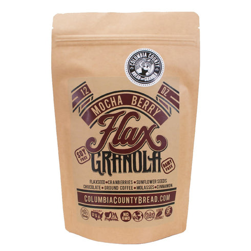 Columbia County Bread & Granola Flax Granola - Mocha Berry - The Plan Friendly, Gluten Free -