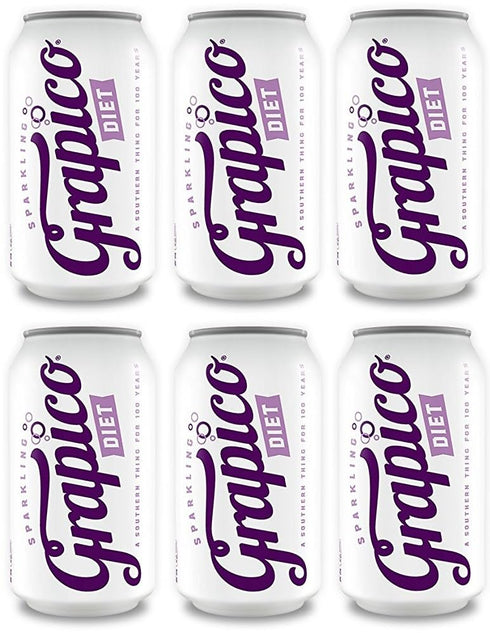 Generic Grapico 6 pack 12oz cans diet Soft drink soda pop
