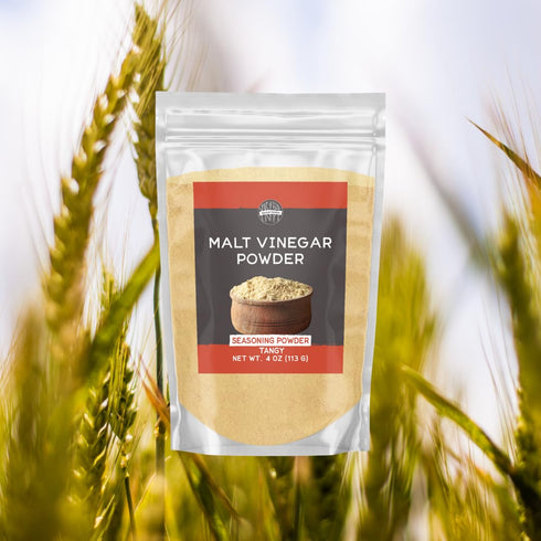 (4 Birch & Meadow Malt Vinegar Powder, Tangy & Sweet Flavor, Dissolves Easily Ounce)
