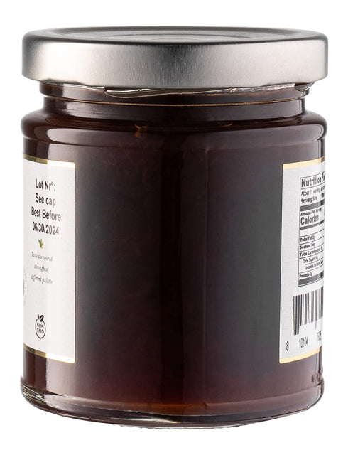 7.6oz Gourmanity Victoria Plum Jam, Sweet and Flavorful, Delicious Plum Preserves, Great on Toast and Scones, High
