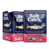 3oz Pack 12 Safe Catch Skinless and Boneless Wild Pacific Pink Salmon Pouch, No Salt Added, Mercury Tested, Kosher