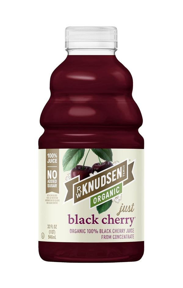 R.W. Knudsen Organic Just Black Cherry from Concentrate, 32 fl oz (Pack