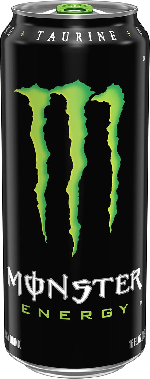16 Pack 15 Monster Energy Drink, Green, Original, Ounce |