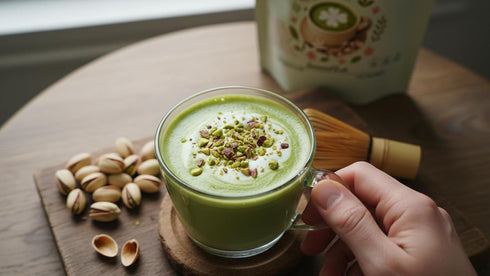 memra Matcha Pistachio Vanilla Latte