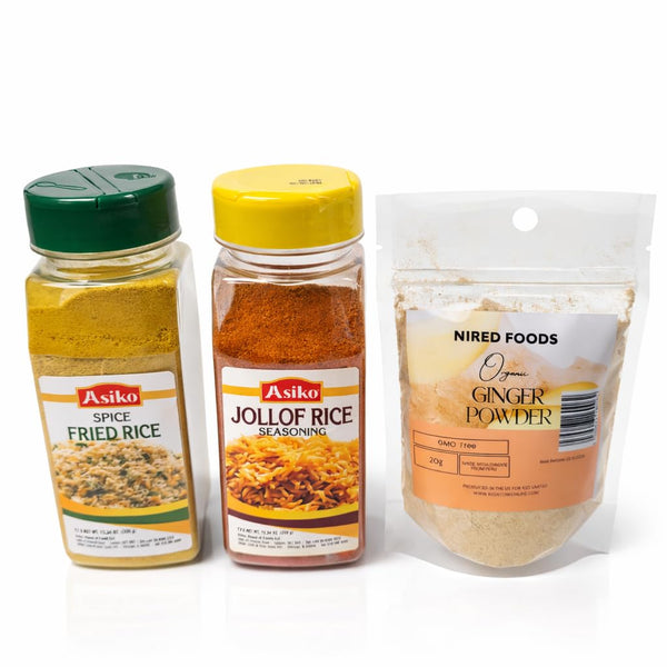 Asiko spice fried rice Seasoning & spice JOLLOF rice Seasoning plus nireds foods