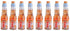 PARSIC multi-pack, 8 6.76 RAMUNE Japanese Soft Drink Bottles, Fluid Ounce (Orange)