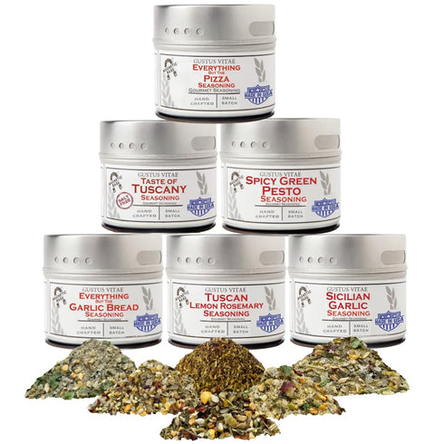 Italian Seasoning Gift Set | Tastes of Italy | Artisanal Spice Blends