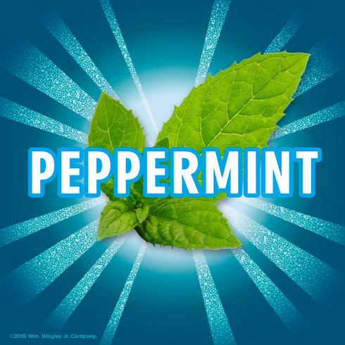 ECLIPSE Peppermint Sugar-Free Chewing Gum, 8 Packs, 18-Count Each