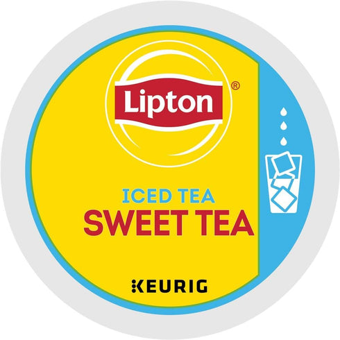 Lipton Sweet Iced Tea single serve capsules for Keurig K-Cup pod brewers,