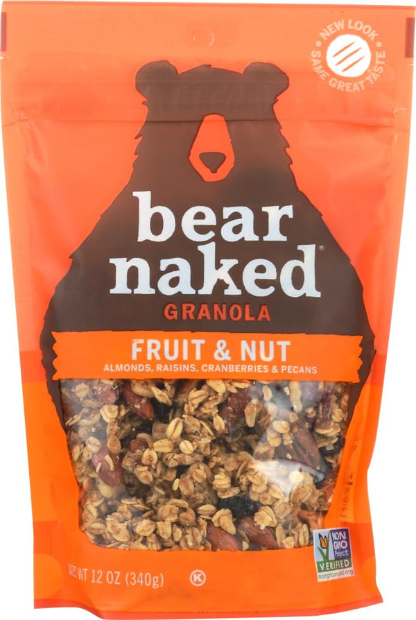 Bear Naked All Natural Granola, Fruit and Nut 12 oz (Pack of 3)