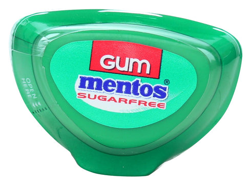 Mentos Pure Fresh Sugar-Free Chewing Gum with Xylitol, Spearmint, 15 Piece Bottle