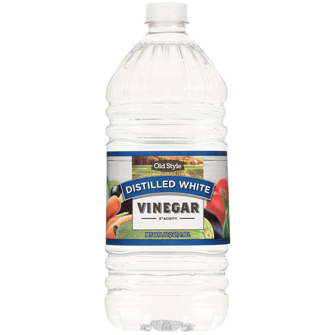 Generic 64 oz (Pack 6) 5% Old Style Distilled White Vinegar, fl of - Acidity Multipurpose White Vinegar - Food Grade