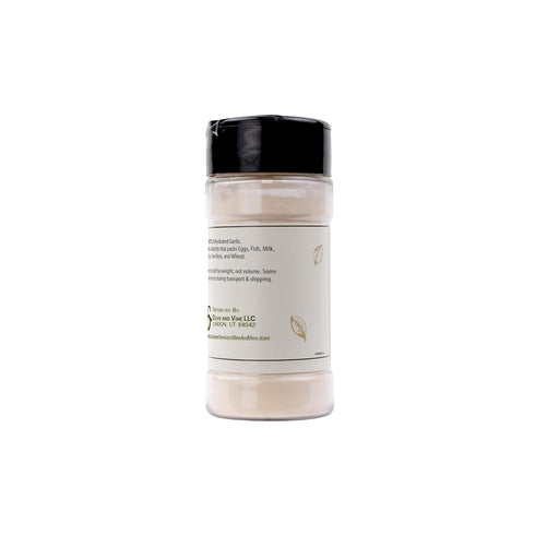 (2.42 Olive & Vine Garlic Powder, Savory Flavor Profile, Seasoning for Pasta, Roasted Vegetables, Grilled Meats