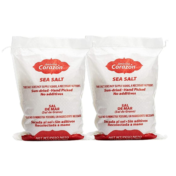 Amorcito Corazn - Coarse Sea Salt - Natural Salt from Mexico -