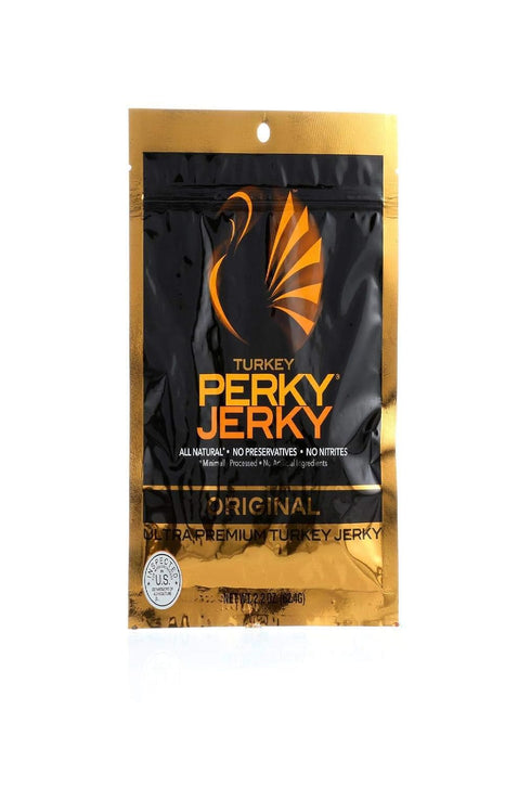2.2 oz Perky Jerky Turkey Original, bag