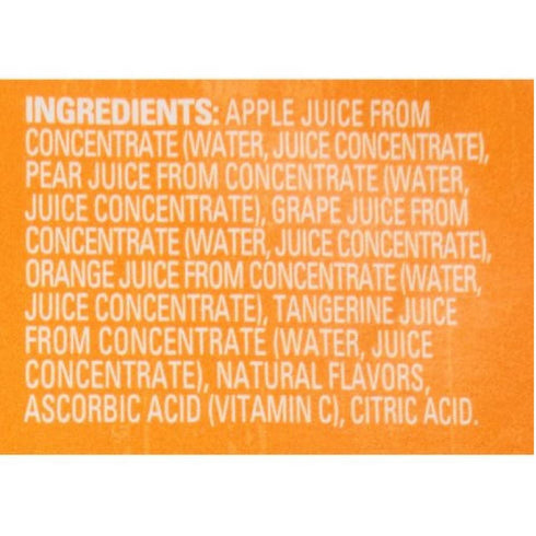 54 2 Juicy Juice Orange Tangerine Juice Single Serve Box, Fluid Ounce - per case