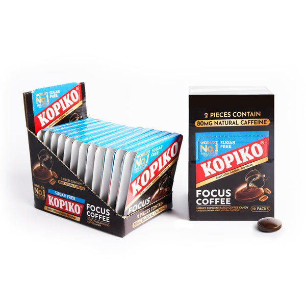 Kopiko Focus Coffee Candy Have 80mg Caffeine per 2 Pieces for Energy
