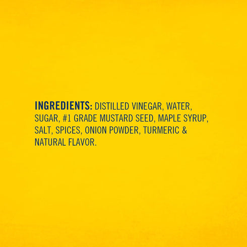 1.7 oz (Pack 24) French's Maple Mustard