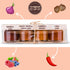 4-Pack (1.3 oz 4) Artigiani dei Sapori La Formaggeria Cheese Condiment Sweet Tropea Onion Jam, Chili Jam, Chestnut