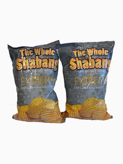Moon Lodge The Whole Shabang Potato Chips - 6 oz. Bag (Extreme, 3 Pack)
