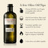 33.8 (1 Carapelli - Unfiltered Organic Extra Virgin Olive Oil: First Cold-Pressed EVOO Fluid Ounces Liter)
