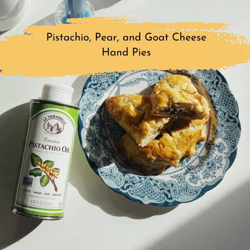 La Tourangelle Roasted Pistachio Expeller-Pressed Oil, 8.45 Fl Oz for Cooking, Baking, and Beauty