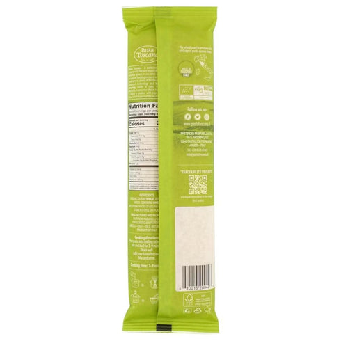 Pasta Toscana 16 oz (Pack 2, Italian Organic Pasta | Organic Tuscan Wheat | Italian Organic Durum Wheat Semolina