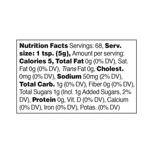 (12oz, 2 Pack) True Made Foods Low Sugar Honey Mustard, Keto Friendly