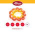 9 SHANI'S ROOTS SHOOTS Alba-nese Gummi 7 oz Gummy Peach Rings Candy Bag Fat Free, Gluten Free, Low Sodium Sweet Fruity