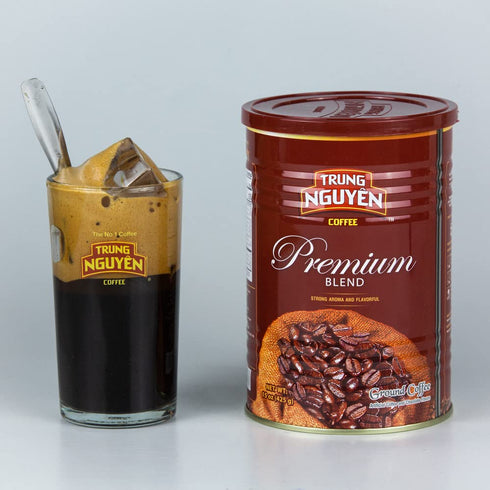 Trung Nguyen 1 (15 oz) Premium Blend Roasted Ground Coffee Blend Strong and Bold Arabica & Robusta Chocolate Flavor
