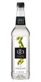 1883 Pure Cane Sugar Syrup for Drinks, Made in France, 1 Liter