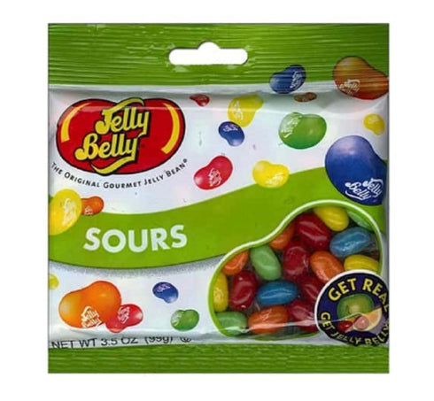 Jelly Belly 66152 3.5 Oz. Sours Mix 12 Bag Case