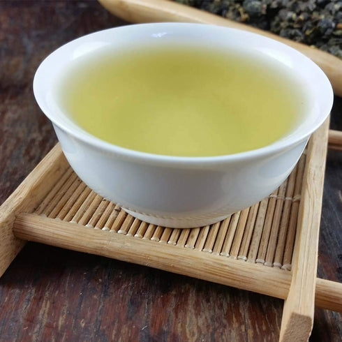 (8.8oz 250g) FullChea - Natural Alishan Oolong Tea Loose Leaf - Formosa Oolong High Mountain Tea - Taiwan Gaoshan Ulong
