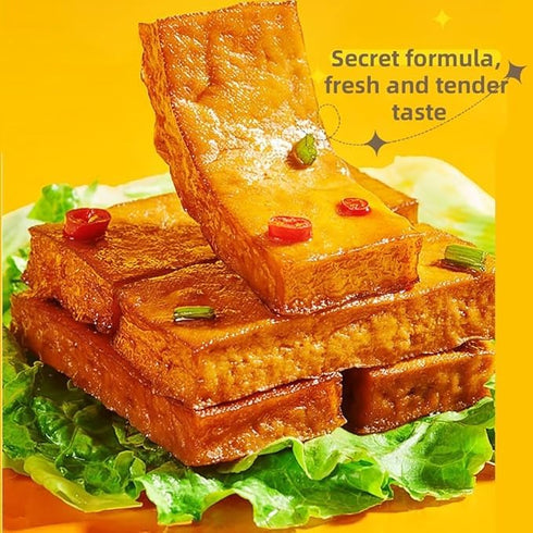 GDFFKS Pack, 20 Packaging, Essential440g15.5Oz, Spicy Dried Tofu Snacks, Multi-Flavor Dried Tofu, Chinese Specialty