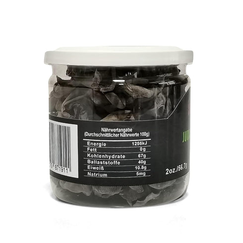 2 oz, 56.7 VIGOROUS MOUNTAINS Dried Woodear Mushrooms for Cooking, Chewy Texture Dry Black Fungus for Soup Stir-fries